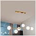 Lampadario A Sospensione 6 Sfere Sfera In Vetro Bianco Attacco G9 Moderno - Foto miniatura 6