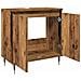 Mobile Da Bagno Legno Antico 58x33x60 Cm In Truciolato - Foto miniatura 5