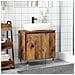 Mobile Da Bagno Legno Antico 58x33x60 Cm In Truciolato - Foto miniatura 6