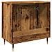 Mobile Da Bagno Legno Antico 58x33x60 Cm In Truciolato - Foto miniatura 8