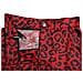 Minigonna A Vita Alta In Cotone Con Stampa Leopardata Rossa - It40-s - Foto miniatura 5