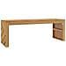 Tavolino Da Salotto 110x35x38 Cm In Legno Massello Di Teak - Foto miniatura 2