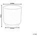 Vaso Per Piante Daria 30 Cm Tortora - Foto miniatura 6
