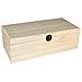 Rayher - Box In Legno Grezzo 32x15x10cm - Interno Con Specchio Piu Cornice Portafoto - 4 Spazi - Foto miniatura 1