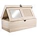 Rayher - Box In Legno Grezzo 32x15x10cm - Interno Con Specchio Piu Cornice Portafoto - 4 Spazi - Foto miniatura 2