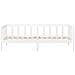 Dormeuse Senza Materasso Bianca 90x190 Cm Legno Massello Pino - Foto miniatura 7