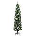 Albero di Natale pieghevole 300 LED e Set di Palline Verde 210 cm - Foto miniatura 1