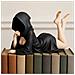 Statuetta Decorativa Regina In Veste Nera - Ornamento Misterioso Per Casa E Ufficio - Foto miniatura 3
