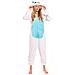 Pigiama Da Donna Tuta Kigurumi Onesie Coniglio Blu 145-155 Cm S - Foto miniatura 4