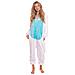 Pigiama Da Donna Tuta Kigurumi Onesie Coniglio Blu 145-155 Cm S - Foto miniatura 5