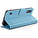 Custodia A Portafoglio Per Galaxy A01 Con Funzione Di Supporto E Linguetta Magnetica, Azzurro - Foto miniatura 2