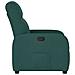 Poltrona Reclinabile in Tessuto Verde Scuro - Foto miniatura 4