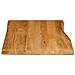 Piano per Tavolo 90x60x3,8cm Bordi Vivi in Legno Massello Mango - Foto miniatura 4