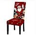 Coprisedia Natalizio Festivo - Design Babbo Natale, Tessuto In Poliestere - Foto miniatura 1