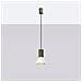 Lampada A Sospensione Estria 1 Beige /verde Oliva Sl. 1872 - Soppalco Lampada A Sospensione Beige /verde Oliva 120x14x14 Cm - Foto miniatura 3