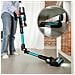 Conga Rockstar 2500 Thunder Pet Flex Aspirapolvere verticale Batteria Secco e bagnato HEPA Senza sacchetto 400 W Antracite, Ciano 2,2 Ah - Foto miniatura 7