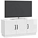 Mobile TV Bianco Lucido 99 x 34,5 x 47 cm Legno ingegnerizzato - Foto miniatura 2