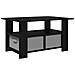 Tavolino da salotto con cassetto Rovere Nero 77 x 55 x 42 cm - Foto miniatura 7