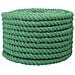Corda di Cotone 16 mm 50 m Verde 100% Cotone - Foto miniatura 1