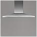 Cappa Mizar Parete da 90cm Acciaio 800 m3 / h - Foto miniatura 1