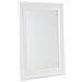 Specchio Moderno Da Parete Con Cornice Bianca - 61x91cm - Lunel - Foto miniatura 1