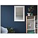 Specchio Moderno Da Parete Con Cornice Bianca - 61x91cm - Lunel - Foto miniatura 2