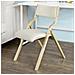 Sedia Pieghevole, stil Sedia, sedia Da Scrivania, in Betulla, beige, Fst40-w - Foto miniatura 1