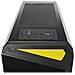 Case NX100 Midi Tower ATX / Micro-ATX / Mini-ITX 1 Porta USB 3.0 Colore Nero / Giallo (Finestrato)  - Foto miniatura 2