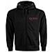 Queen: Classic Crest Zip (Back Print) (Felpa Con Cappuccio Unisex Tg. XL)  - Foto miniatura 1