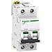 Interruttore Magnetotermico 2p 10a 15ka C 2 Moduli A9f94210 - Foto miniatura 1