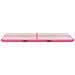 Tappetino Ginnastica Gonfiabile Con Pompa 700x100x10cm Pvc Rosa - Foto miniatura 7