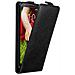 Custodia Compatibile Con Lg G2 In Nero Di Notte - Coperchio Protettivo In Design Flip Con Chiusura Magnetica - Foto miniatura 4
