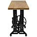 Tavolo Consolle Stile Macchina Da Cucire 110x40x75 Cm - Foto miniatura 3