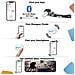 App Mini Localizzatore Chiavi Bluetooth - Bianco - 1 Pack - Key Finder Portafoglia - Foto miniatura 3