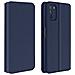Custodia Per Xiaomi Poco M3 Copertina Magnetica Portacarte Supporto Blu - Foto miniatura 1