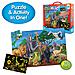Il Puzzle Del Viaggio Di Apprendimento Raddoppia Bagliore Al Buio - Fauna Selvatica - Puzzle Prescolare Da 100 Pezzi Bagliore Al Buio (3 X 2 Piedi) - Regali Educativi Per Ragazzi E Ragazze Dai 3 Anni In Su - Foto miniatura 1