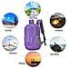 Ultra Leggero Packable Zaino 25l Piccolo Water Resistant Zaino Pieghevole Viaggi Daysack Uomo Donna Descursione Esterni (viola)  - Foto miniatura 3