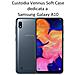 Custodia Tpu Silicone Lite Cover Soft-case Per Samsung Galaxy A10 A105 Navy - Foto miniatura 2