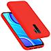 Custodia Compatibile Con Xiaomi Redmi 9 In Liquid Rosso - Coperchio Protettivo In Silicone Tpu Flessibile - Foto miniatura 1