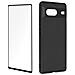 Cover Silicone Morbido Google Pixel 7 Nera + Vetro Temperato 9h Trasparente - Foto miniatura 2