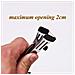 Appendiabiti Con Clip Acciaio Inossidabile 20-pack - Foto miniatura 5