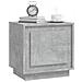 Comodini 2 Pz Grigio Cemento 44x35x45 Cm In Legno Multistrato - Foto miniatura 4