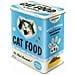 Retro Cat Food Storage Tin - Foto miniatura 1