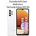 Custodia Tpu Silicone Cover Soft-case Per Samsung Galaxy A32 4g A325 Red - Foto miniatura 2