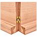 Ripiano Muro Marrone 120x40x (2-6) cm Massello Rovere Trattato - Foto miniatura 6