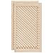 Ante Con Design A Reticolo 2 Pz 49,5x99 Cm In Legno Di Pino - Foto miniatura 2