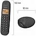 Telefono Cordless Vivavoce Iloa 255 Con Display, Portata 300 M, Nero - Foto miniatura 6