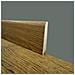 €2,99ml - Battiscopa In Fibra Di Legno Coordinato Gamma Laminati 70x15 Inclinato Vari Decori - Golden Gate (quercia Prime) - Foto miniatura 1