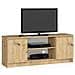 Mobiletto TV, 2 ante, 140x40x55 cm, Colore Quercia Artisan - Foto miniatura 1