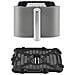 SL400EU Friggitrice Doppia 9,5 L 2470 W Friggitrice ad Aria Calda Nero, Grigio - Foto miniatura 7